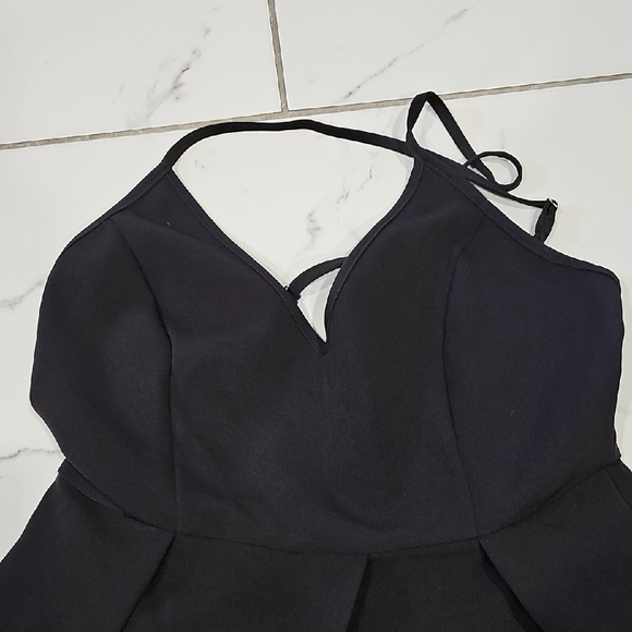 NWOT Elia Cher Black Dress - Picture 4 of 8